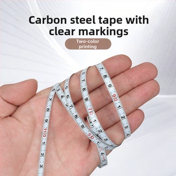 Κλειδοθήκη με μετροταινία, ρετρό καρτούν σχέδιο, ατσάλινος χάρακας, συμπαγής σχεδιασμός