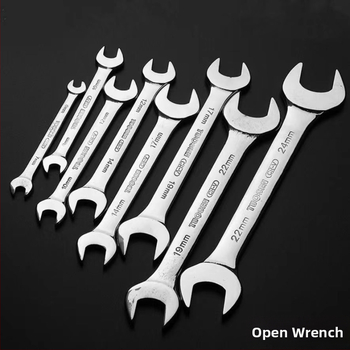 Dvigubos galvos atvirų galų veržliaraktis automobilių remontui, aukšto anglies plienas, paviršiaus apdirbimas: peržiūrėkite detales, prekės numeris ALQ5QW3514RRWQ