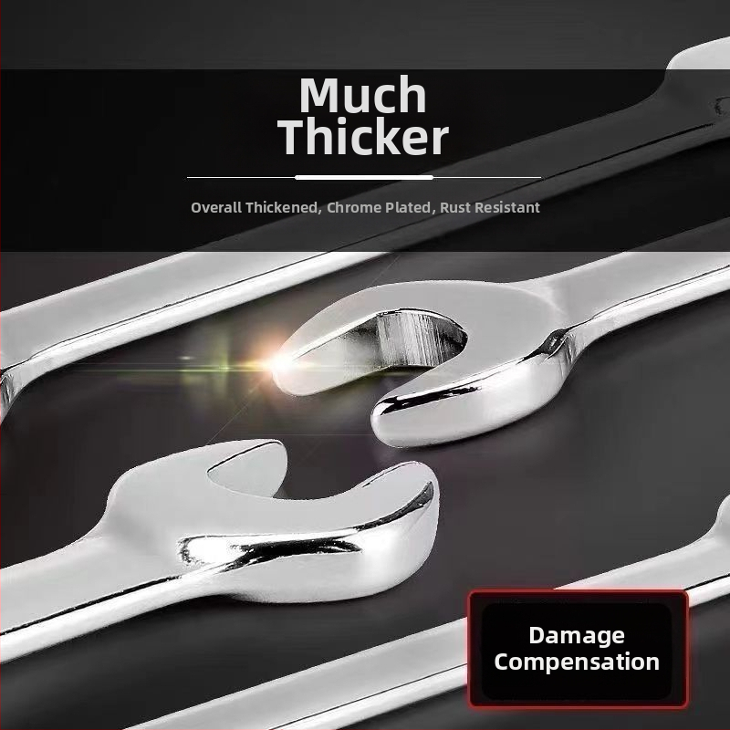 Dvojstranný kľúč s otvorenými koncami, určený na opravy automobilov, oceľ s vysokým obsahom uhlíka, povrchová úprava: pozrite detaily, číslo produktu ALQ5QW3514RRWQ