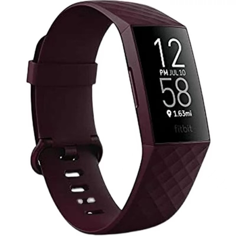 Έξυπνο ρολόι για Fitbit Charge 4 — AMOLED οθόνη, παρακολούθηση καρδιακών παλμών, μέτρηση βημάτων, μαγνητική φόρτιση, αδιάβροχο για καθημερινή χρήση