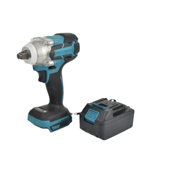 Elektromos ütőkulcs lítiumakkumulátoros, max nyomaték 350 Nm, tömeg 3,0 kg, 3500 ütés/perc