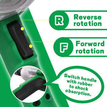 Elektrinis veržliasukis, 260 N sukimo momentas, M12-M20 sriegio diapazonas, 220V AC, nešiojamas