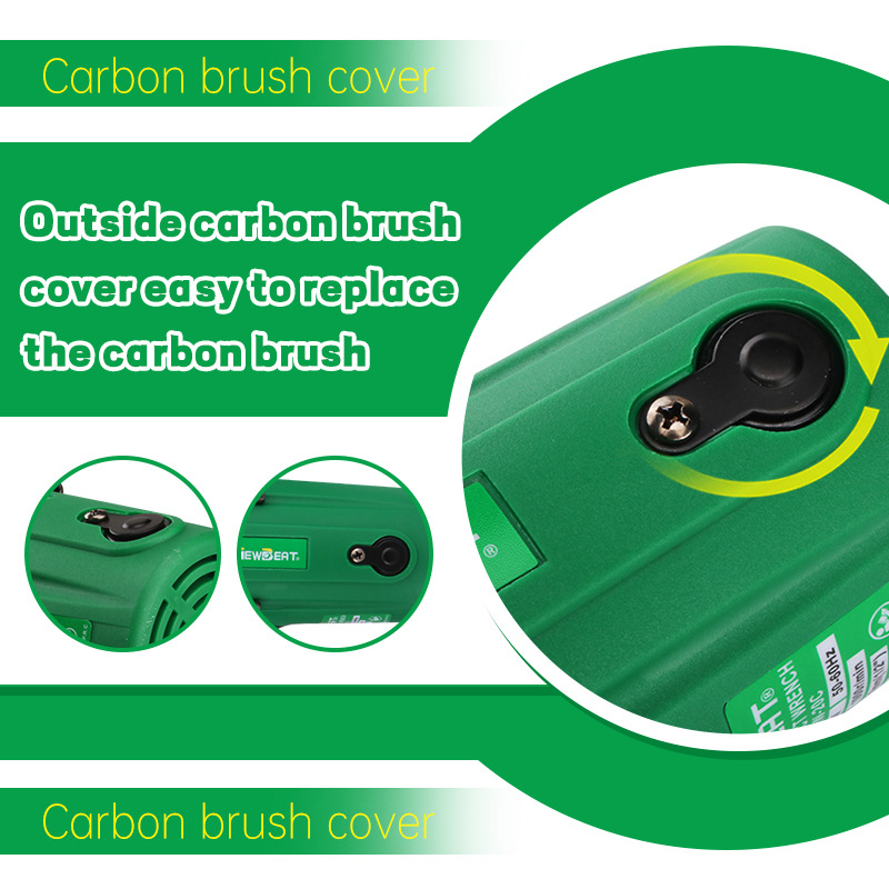 Elektrinis veržliasukis, 260 N sukimo momentas, M12-M20 sriegio diapazonas, 220V AC, nešiojamas