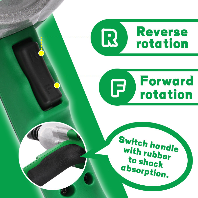 Elektrinis veržliasukis, 260 N sukimo momentas, M12-M20 sriegio diapazonas, 220V AC, nešiojamas