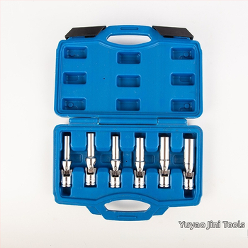 Force 6 dalių viso plieno automobilių remonto rinkinys profesionaliai automobilių priežiūrai