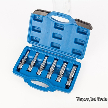 Force 6 dalių viso plieno automobilių remonto rinkinys profesionaliai automobilių priežiūrai