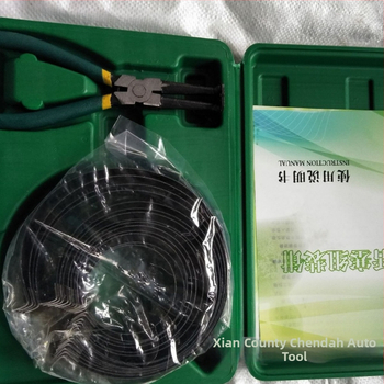 Piestų žiedų montavimo įrankių rinkinys — anglies plienas, Chenda Auto Care, įtraukti: žiedo montavimo įrankiai, išmontavimo/surinkimo replės, įtempimo spaustuvai, grynoji masė 1.46 kg