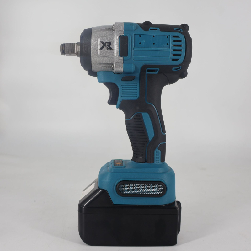 Ütőkulcs, 21V, újratölthető lítium akkumulátor, kefenélküli motorral, nagy nyomaték, autó javítására és famegmunkálásra, 3500 csapás