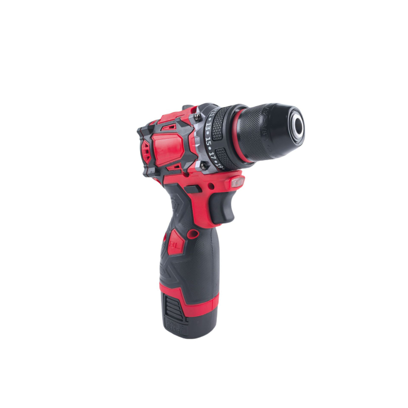 Vezeték nélküli, brushless ütvefúró, Li-ion akkumulátorral 48V DC, pisztolymarkolat, többfokozatú sebesség-szabályozás