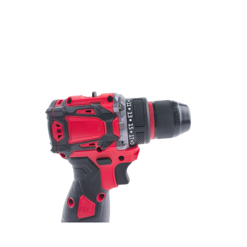 Vezeték nélküli, brushless ütvefúró, Li-ion akkumulátorral 48V DC, pisztolymarkolat, többfokozatú sebesség-szabályozás