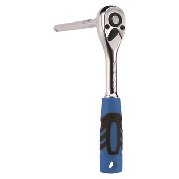 72-зъбен трещотъчен ключ с 11-частов комплект торцеви глави, персонализируем (Хром-ванадий стомана, Магнитен, Взривоустойчив, Метричен формат)