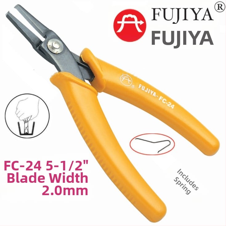 Плосконосни клещи FC-24, 1.0 мм капацитет за срязване, горно рязане