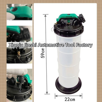 Rankinė ir pneumatinė dviejų funkcijų alyvos išsiurbimo pompa - Jinshi Auto Protection Tool; polipropilenas; namų skysčių ekstrakcijai