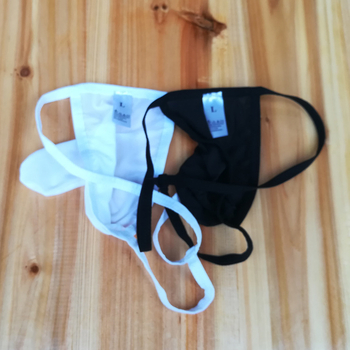 Мъжки стринг бельо от Ice Silk за оформяне на тялото, ниска талия, 80% найлон