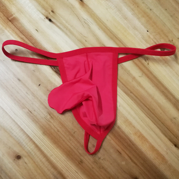 Мъжки стринг бельо от Ice Silk за оформяне на тялото, ниска талия, 80% найлон