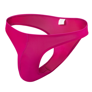 Tangă pentru bărbați din nailon, respirabilă, tricotată, cu buzunar mare în față în formă U și căptușeală din bumbac