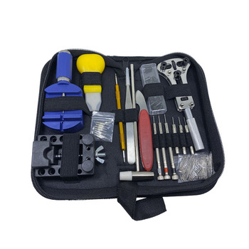 147-darabos óra-szerelő készlet vasból, órajavításra, háztartási használatra, nemzeti szabvány szerint