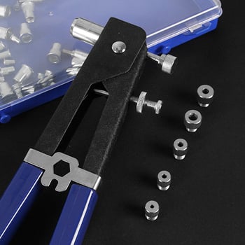 HENG ZE Ръчен комплект за извличане на нит гайки – никел-хромова сплав, 1.2 кг, за ремонт на машини