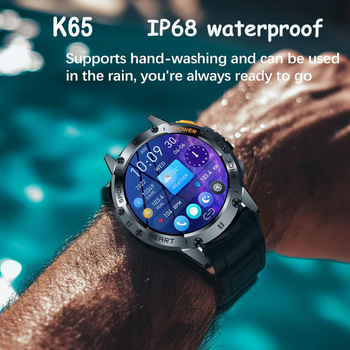 Smartwatch με κλήσεις Bluetooth, παρακολούθηση καρδιακού ρυθμού, μέτρηση αρτηριακής πίεσης, μέτρηση οξυγόνου στο αίμα, παρακολούθηση ύπνου