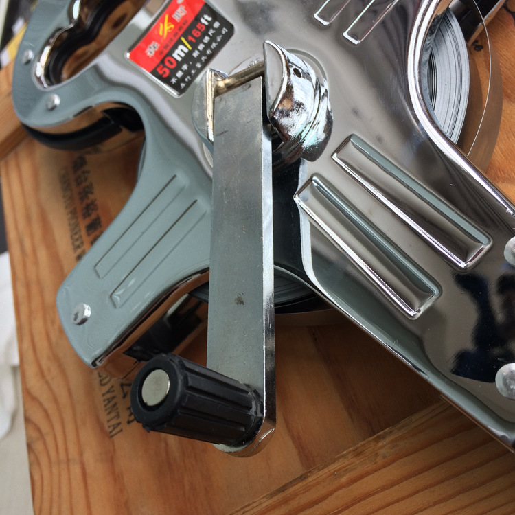 Morino ανοξείδωτος μετρητής ταινίας με πλαίσιο, 30/50/100 m, φορητός για κατασκευαστικά έργα