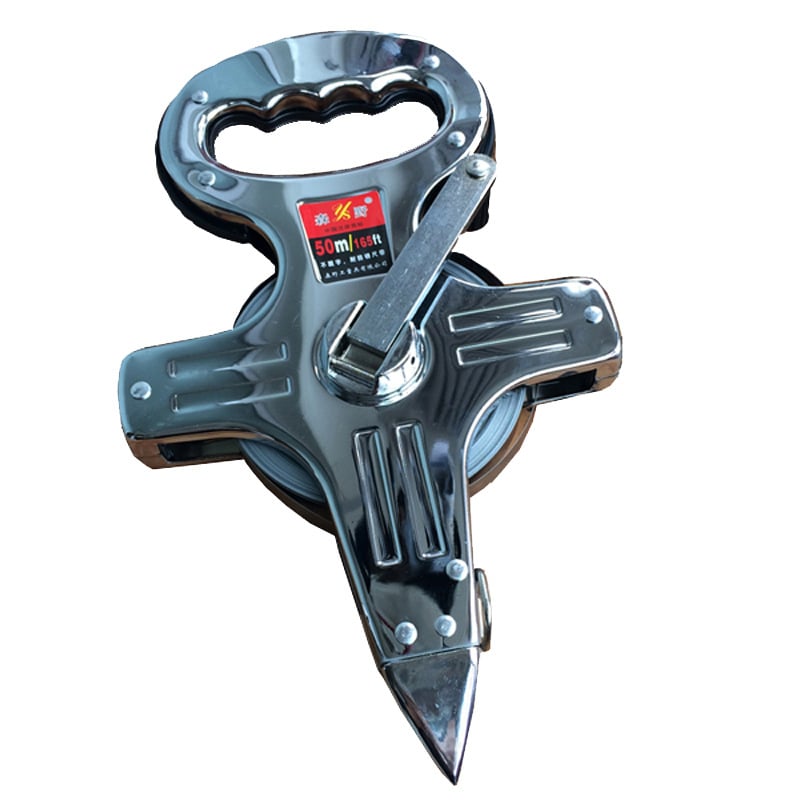 Morino ανοξείδωτος μετρητής ταινίας με πλαίσιο, 30/50/100 m, φορητός για κατασκευαστικά έργα