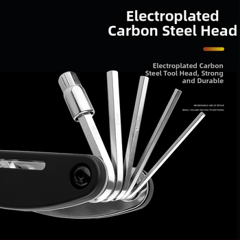 Bunguo 21-u-1 sklopivi komplet alata za popravak bicikla s rezačem lanca Bg-9890