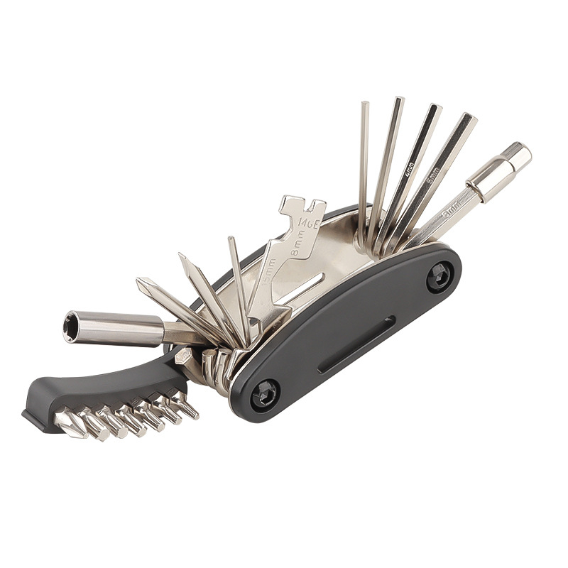 Bunguo 21-u-1 sklopivi komplet alata za popravak bicikla s rezačem lanca Bg-9890