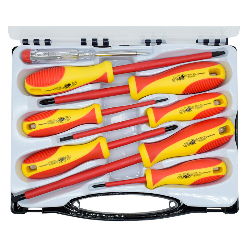 Awybauer 455008 8-dijelni set VDE izoliranih odvijača s dvobojnim držajevima