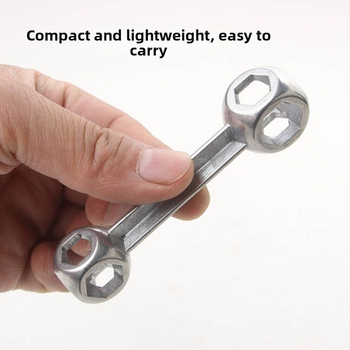 Opravný kľúč na bicykel s hex hlavičkou – 55# oceľ, oxidácia, hex hlava