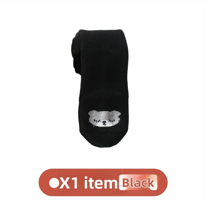 Bébik pamut terry vastag leggings ősz-télre, magas derekú, teljes hossz, 90% pamut, rajzfilm mintával