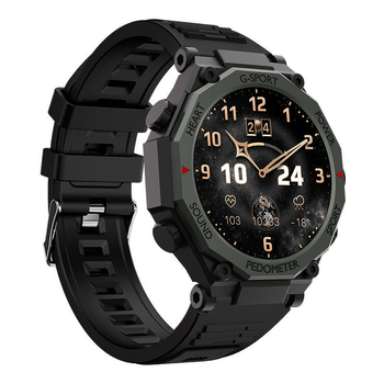 GT6 Pro Smartwatch – κυκλική οθόνη TFT, λουρί σιλικόνης, παρακολούθηση ύπνου, Bluetooth συνδεσιμότητα, ασύρματη φόρτιση