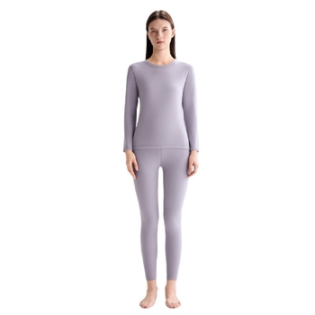 Unisex grafen-velur termo donje rublje s fleec podstavom, infracrveno zagrijavanje, debeo materijal 251–300 g/m², dugi rukavi, okrugli ovratnik, jesensko-zimski par