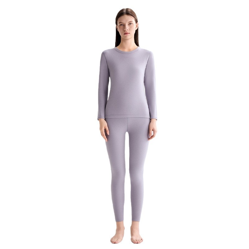 Unisex grafen-velur termo donje rublje s fleec podstavom, infracrveno zagrijavanje, debeo materijal 251–300 g/m², dugi rukavi, okrugli ovratnik, jesensko-zimski par