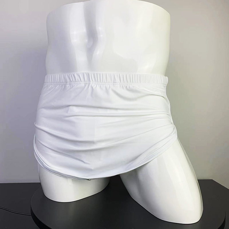 Muške boxer gaće od Ice Silk s najlonskom podstavom, srednji pojas, bezšivne, jednobojne