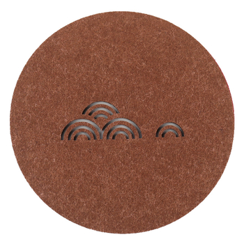 Ringjas filtsist teesalus tee seremonia jaoks, soojusisolaator, libisemisvastane ja imav