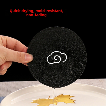 Ringjas filtsist teesalus tee seremonia jaoks, soojusisolaator, libisemisvastane ja imav