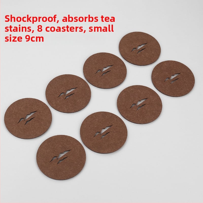 Ringjas filtsist teesalus tee seremonia jaoks, soojusisolaator, libisemisvastane ja imav