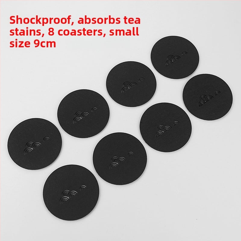 Ringjas filtsist teesalus tee seremonia jaoks, soojusisolaator, libisemisvastane ja imav