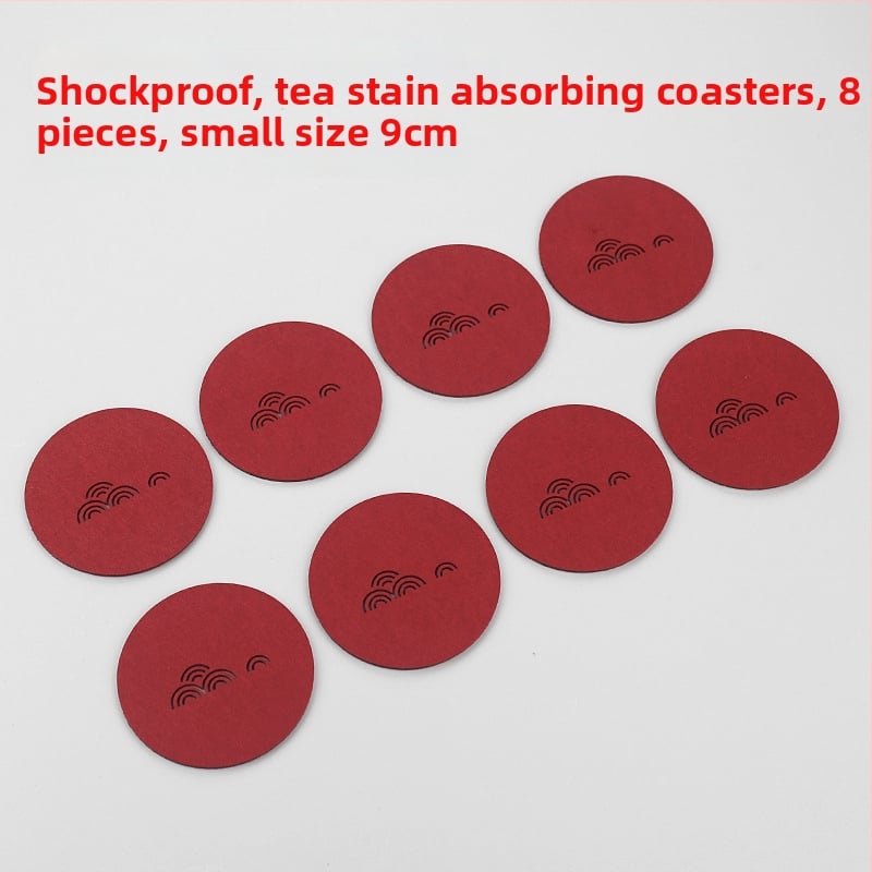 Ringjas filtsist teesalus tee seremonia jaoks, soojusisolaator, libisemisvastane ja imav