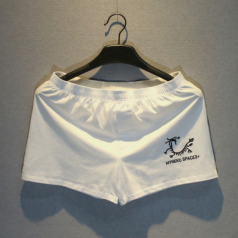 Muške gaćice od čistog pamuka, srednji pojas, prozračne, pletene, otisnute