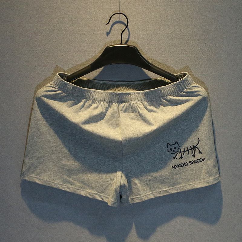 Muške gaćice od čistog pamuka, srednji pojas, prozračne, pletene, otisnute