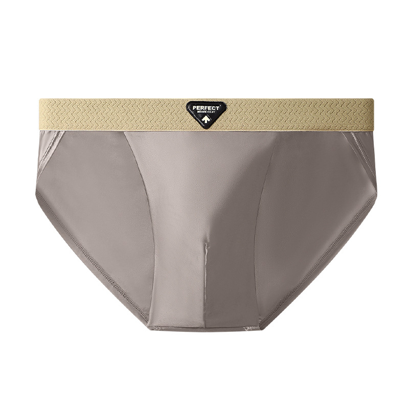 Muške bokserice od najlona, prozračne, brzo se suše, pleteni kroj, srednji pojas, pamučna podstava