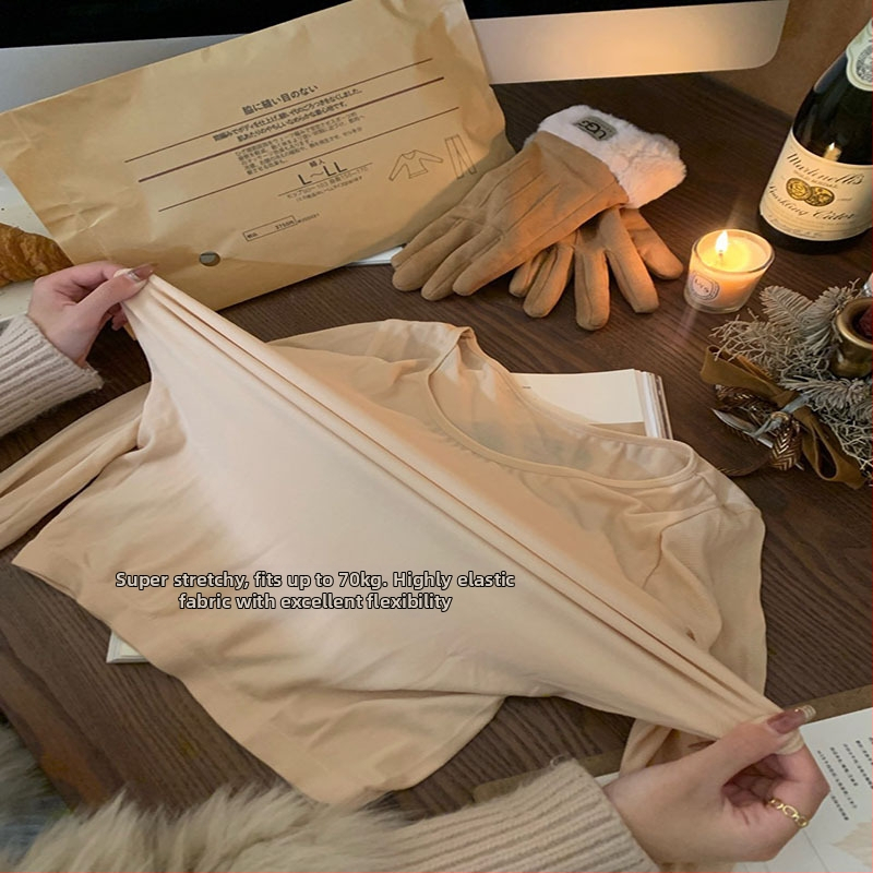 Ženský termálny set: top a nohavice – hlavná tkanina viskóza, podšívka polyester, 161–180 g/m², jednovrstvý, udrží teplo