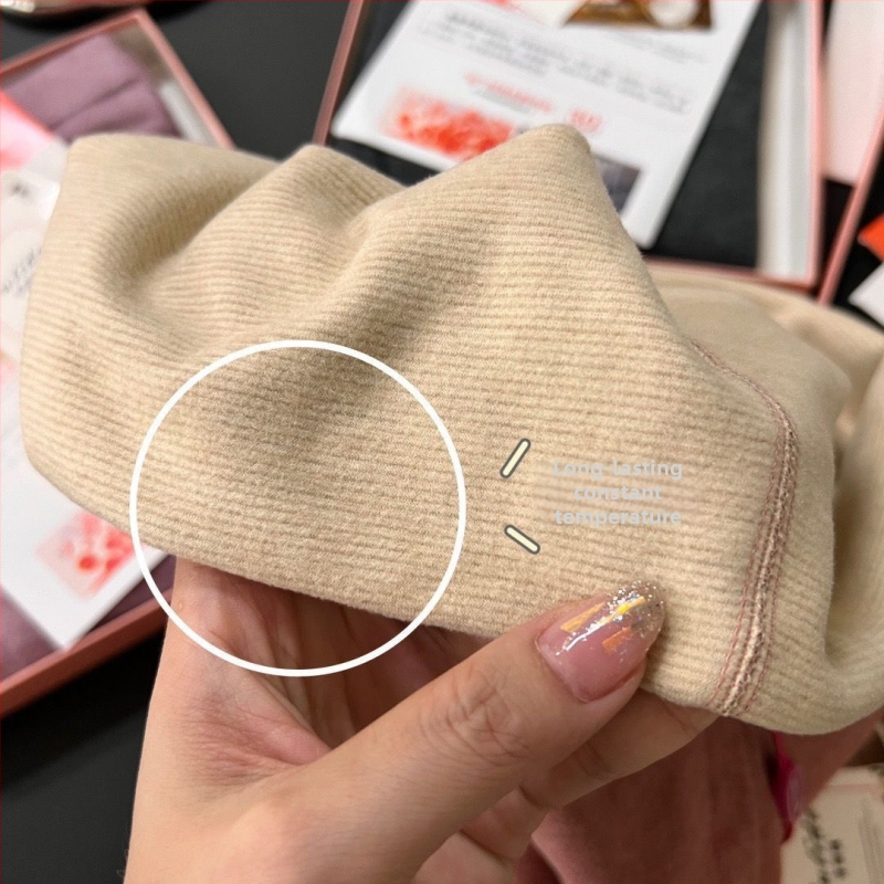 Dámske termálne legíny z vlneného materiálu, vysoký pás, dvojvrstvové, silné teplo, elasticita, anti-pilling