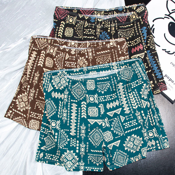 Muške pamučne bokserice, srednji pojas, pletene, prozračne, uzorci: maskirni, cvjetni i gradijentni