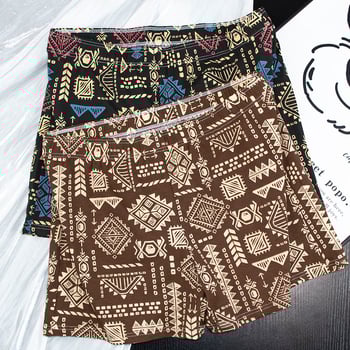 Muške pamučne bokserice, srednji pojas, pletene, prozračne, uzorci: maskirni, cvjetni i gradijentni