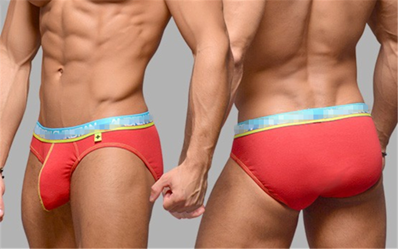 Muške pamučne bokserice, prozračan pleteni materijal, podrška za podizanje bokova i oblikovanje tijela, niski struk