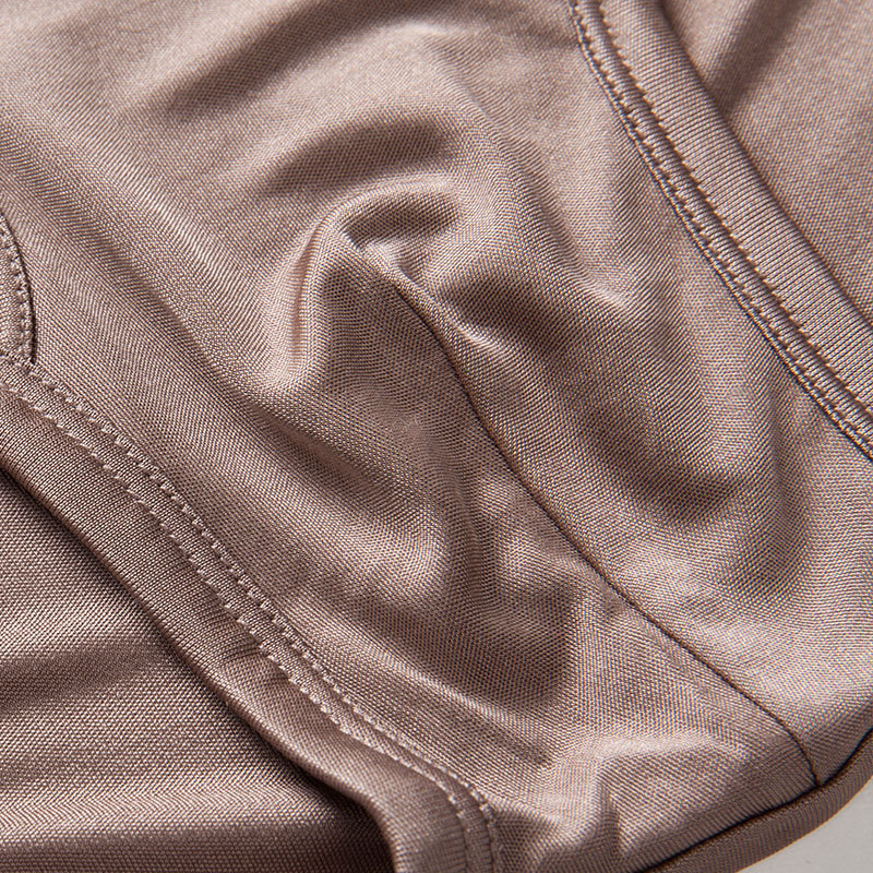 Muške gaćice od Mulberry svile, prozračne, srednji pojas, 95–100% svile