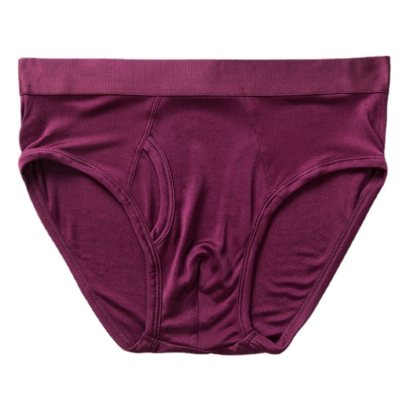 Muške gaćice od Mulberry svile, prozračne, srednji pojas, 95–100% svile