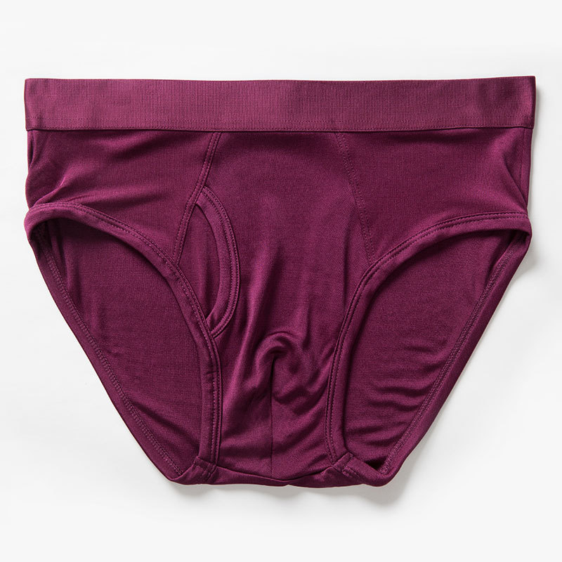 Muške gaćice od Mulberry svile, prozračne, srednji pojas, 95–100% svile